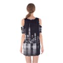 Nyc New York Skyline City Buildings Shoulder Cutout One Piece Dress View2