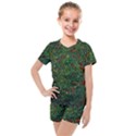 Grass Nature Meadow Kids  Mesh T-Shirt and Shorts Set View1