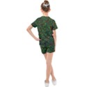 Grass Nature Meadow Kids  Mesh T-Shirt and Shorts Set View2