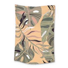 Leaves Monstera Picture Print Pattern Small Tapestry