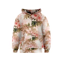 Flower Plant Vintage Retro Kids  Pullover Hoodie