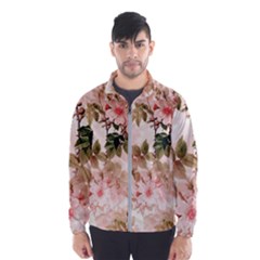 Flower Plant Vintage Retro Men s Windbreaker