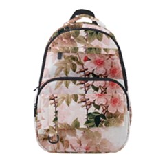 Flower Plant Vintage Retro Carry-on Travel Backpack by Ravend