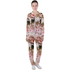 Flower Plant Vintage Retro Casual Jacket And Pants Set by Ravend