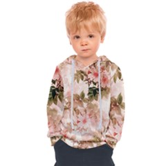 Flower Plant Vintage Retro Kids  Overhead Hoodie