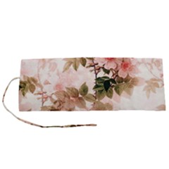 Flower Plant Vintage Retro Roll Up Canvas Pencil Holder (s) by Ravend