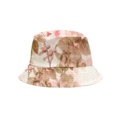 Flower Plant Vintage Retro Inside Out Bucket Hat (kids)