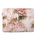 Flower Plant Vintage Retro 15  Vertical Laptop Sleeve Case With Pocket View1