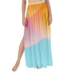 Chiffon Swim Sarong (sunrise) Maxi Chiffon Tie-up Sarong by cchicollective