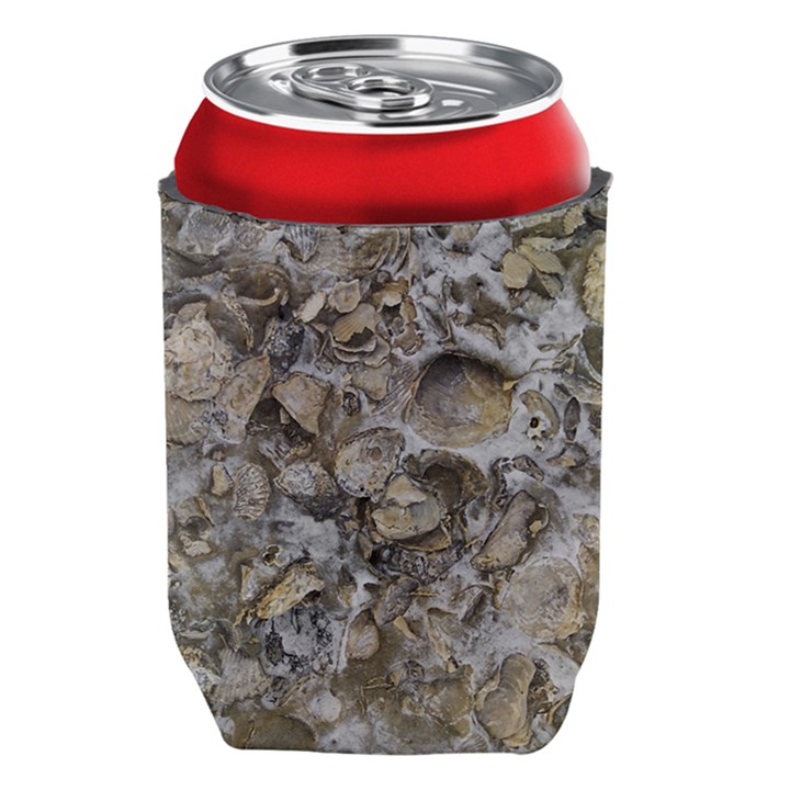 Fossilized Seashell Texture Print Design Bk Can Holder