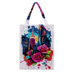 City Rose 2-gigapixel-art-scale-4 00x Classic Tote Bag