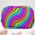 Swirl Twirl Design Pattern Waves Make Up Pouch (Small) View1