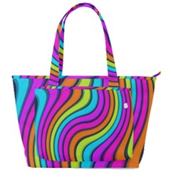 Swirl Twirl Design Pattern Waves Back Pocket Shoulder Bag  by Loisa77