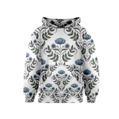 Flower Seamless Pattern Victorian Kids  Pullover Hoodie