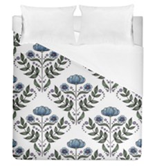 Flower Seamless Pattern Victorian Duvet Cover (queen Size) by Loisa77