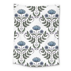 Flower Seamless Pattern Victorian Medium Tapestry