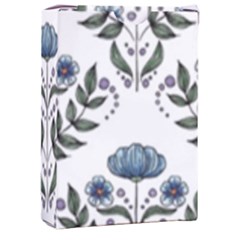 Flower Seamless Pattern Victorian Playing Cards Single Design (rectangle) With Custom Box