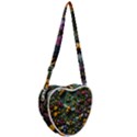 Bees Colony Flowers Heart Shoulder Bag View2