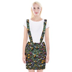 Bees Colony Flowers Braces Suspender Skirt