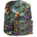 Bees Colony Flowers Giant Full Print Backpack View3