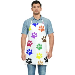 Pawprints Paw Prints Paw Animal Kitchen Apron