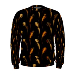 Abstract Art Pattern Warm Colors Men s Sweatshirt