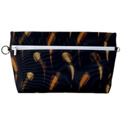 Abstract Art Pattern Warm Colors Handbag Organizer by Ndabl3x