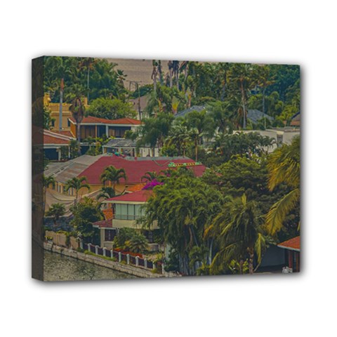 Samborondon District Aerial View Shot, Guayas, Ecuador Canvas 10  X 8  (stretched)