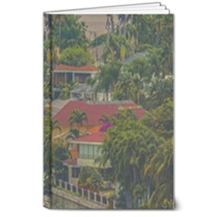 Samborondon District Aerial View Shot, Guayas, Ecuador 8  X 10  Hardcover Notebook by dflcprintsclothing