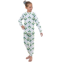 Coriander Pattern 11 Kids  Long Sleeve Set 