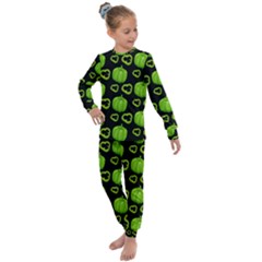 Capsicum Pattern 6 Kids  Long Sleeve Set 