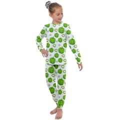 Capsicum Pattern 7 Kids  Long Sleeve Set 