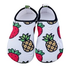 Strawberries Pineapples Fruits Kids  Sock-style Water Shoes by Loisa77