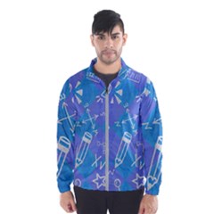 Background Abstract Texture Pattern Men s Windbreaker