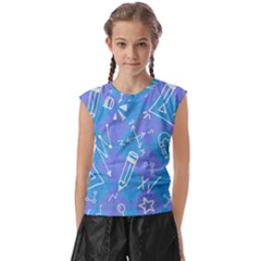 Background Abstract Texture Pattern Kids  Raglan Cap Sleeve T-shirt by Loisa77