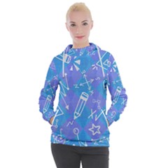 Background Abstract Texture Pattern Women s Hooded Pullover