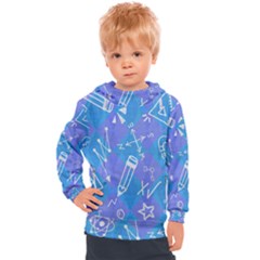 Background Abstract Texture Pattern Kids  Hooded Pullover by Loisa77