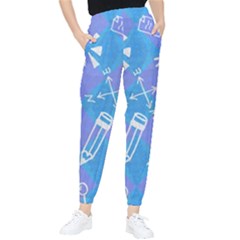 Background Abstract Texture Pattern Women s Tapered Pants by Loisa77