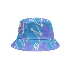 Background Abstract Texture Pattern Inside Out Bucket Hat (kids) by Loisa77