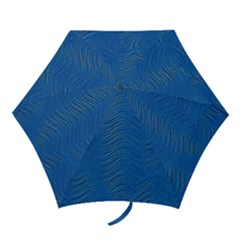 Blue Wave Abstract Texture Seamless Mini Folding Umbrellas by Loisa77