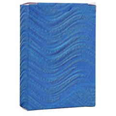 Blue Wave Abstract Texture Seamless Playing Cards Single Design (rectangle) With Custom Box