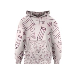 Background Pattern Doodle Wallpaper Kids  Pullover Hoodie