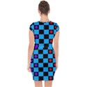 Background Pattern Geometric Game Capsleeve Drawstring Dress  View2