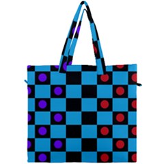 Background Pattern Geometric Game Canvas Travel Bag