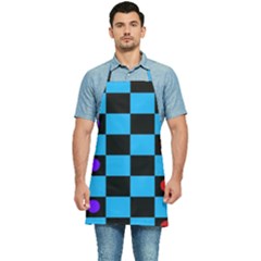 Background Pattern Geometric Game Kitchen Apron