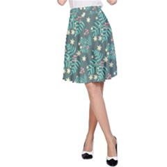 Illustration Pattern Seamless A-line Skirt by Loisa77