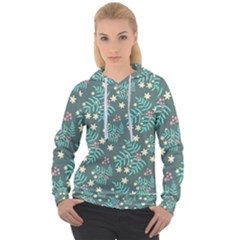 Illustration Pattern Seamless Women s Overhead Hoodie