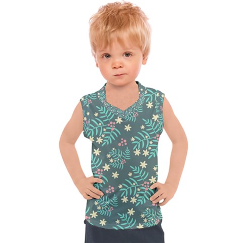 Illustration Pattern Seamless Kids  Sport Tank Top by Loisa77