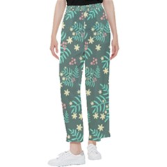 Illustration Pattern Seamless Women s Pants  by Loisa77