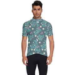 Illustration Pattern Seamless Men s Short Sleeve Cycling Jersey by Loisa77